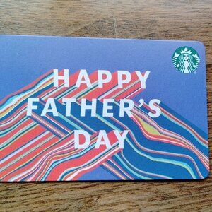 2020 Starbucks FATHERS Day Event Gift Card Special Occasion CELEBRATE DADS